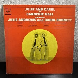 Julie and Carol at Carnegie Hall - Julie Andrews, Carol Burnett LP 1962 OL5840